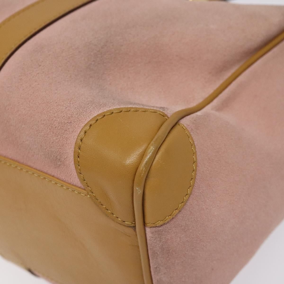Gucci Gucci Vintage Zip Boston Bag Suede Size ONE SIZE - 9 Thumbnail