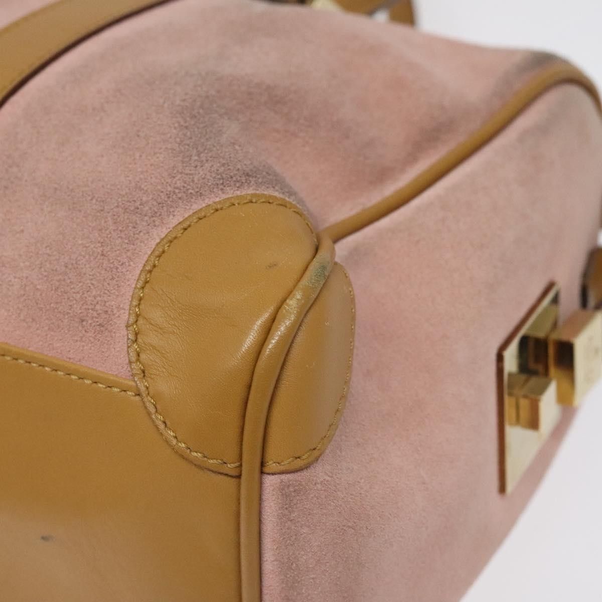 Gucci Gucci Vintage Zip Boston Bag Suede Size ONE SIZE - 12 Thumbnail