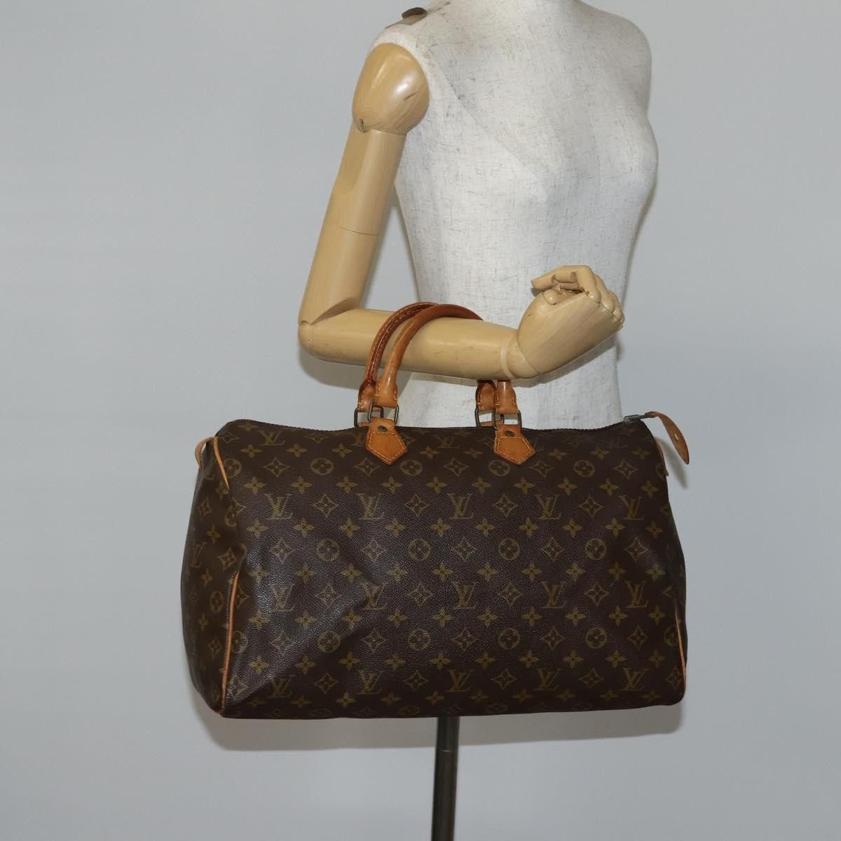 Louis Vuitton Louis Vuitton Speedy Mini HL Handbag Monogram Canvas Size ONE SIZE - 23 Thumbnail
