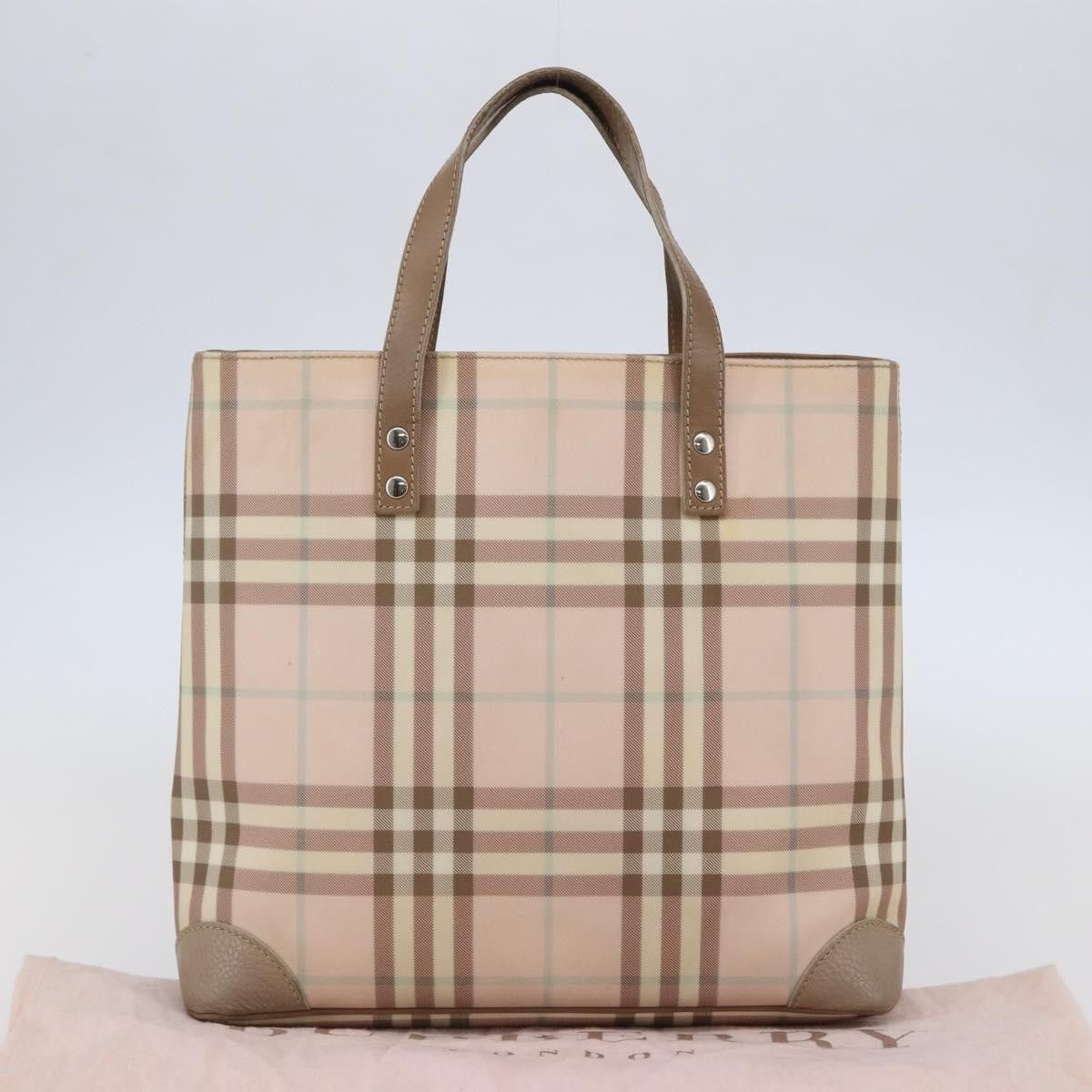 Burberry Burberry Nova Check Tote canvas check pattern Size ONE SIZE - 14 Thumbnail