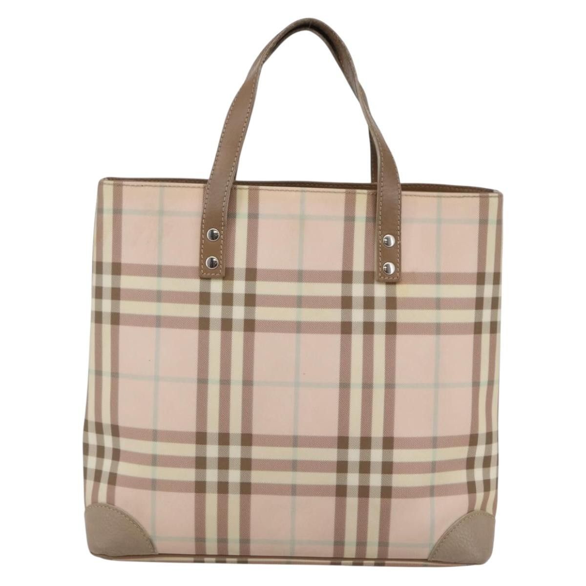 Burberry Burberry Nova Check Tote canvas check pattern Size ONE SIZE - 19 Thumbnail