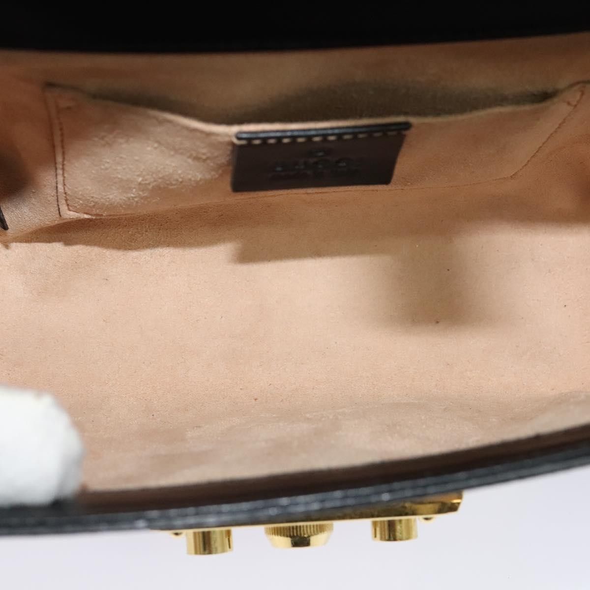 Gucci Gucci Padlock Shoulder Bag GG Coated Canvas and Leather Size ONE SIZE - 5 Thumbnail