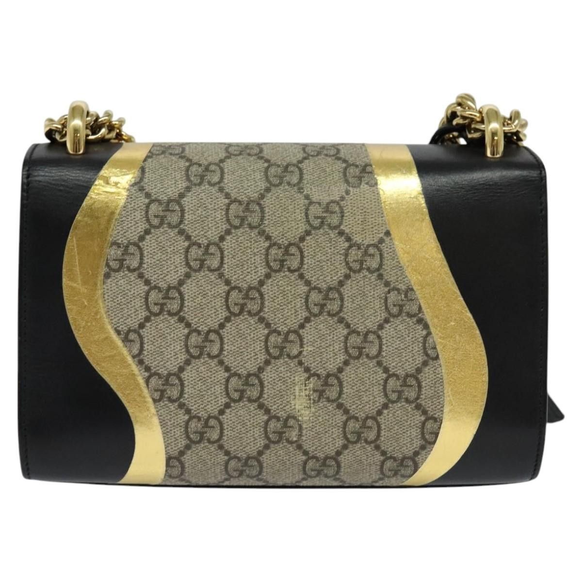 Gucci Gucci Padlock Shoulder Bag GG Coated Canvas and Leather Size ONE SIZE - 2 Thumbnail