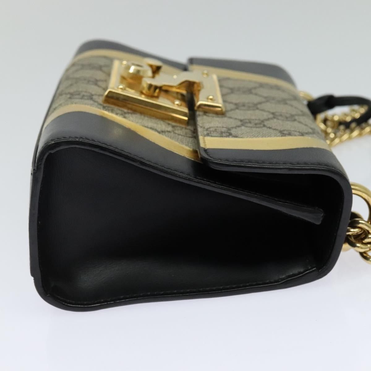 Gucci Gucci Padlock Shoulder Bag GG Coated Canvas and Leather Size ONE SIZE - 4 Thumbnail