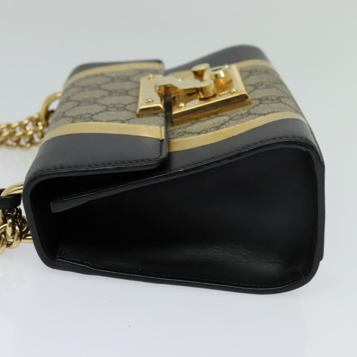 Gucci Gucci Padlock Shoulder Bag GG Coated Canvas and Leather Size ONE SIZE - 3 Thumbnail