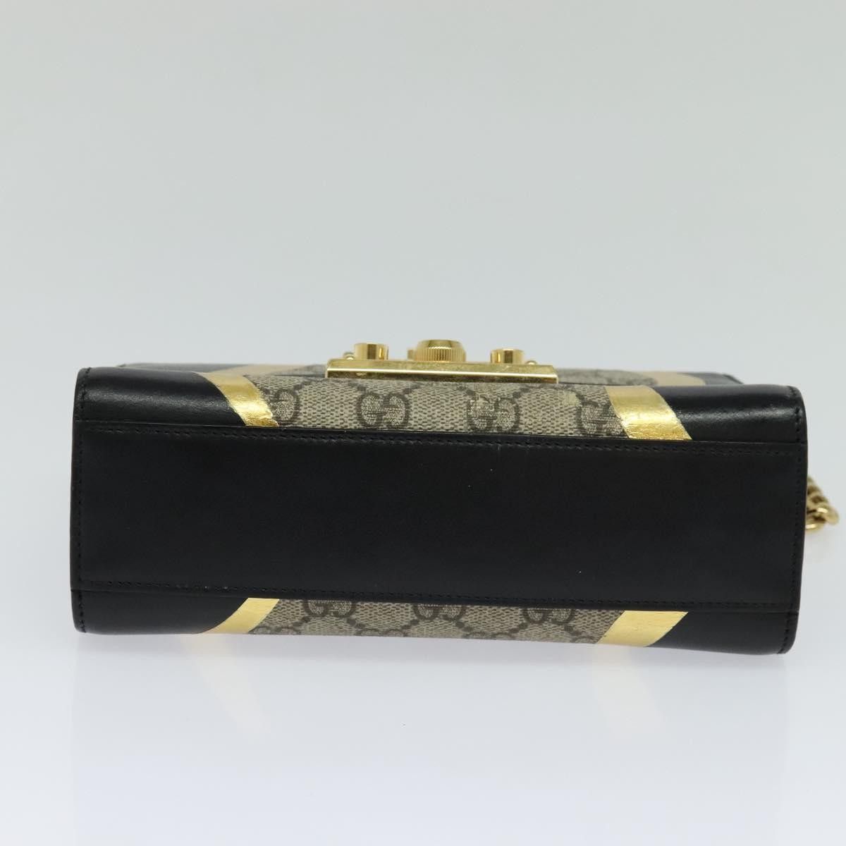 Gucci Gucci Padlock Shoulder Bag GG Coated Canvas and Leather Size ONE SIZE - 17 Thumbnail
