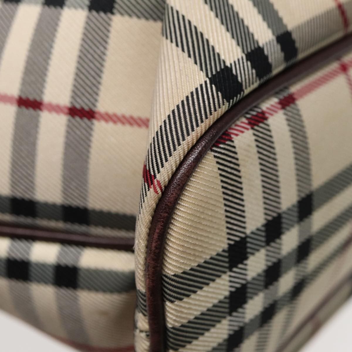 Burberry Burberry Nova Check Tote Canvas and Leather Size ONE SIZE - 11 Thumbnail