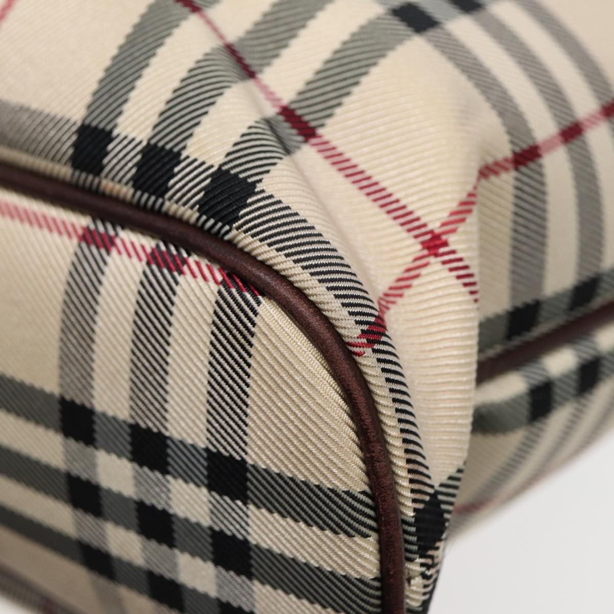 Burberry Burberry Nova Check Tote Canvas and Leather Size ONE SIZE - 10 Thumbnail