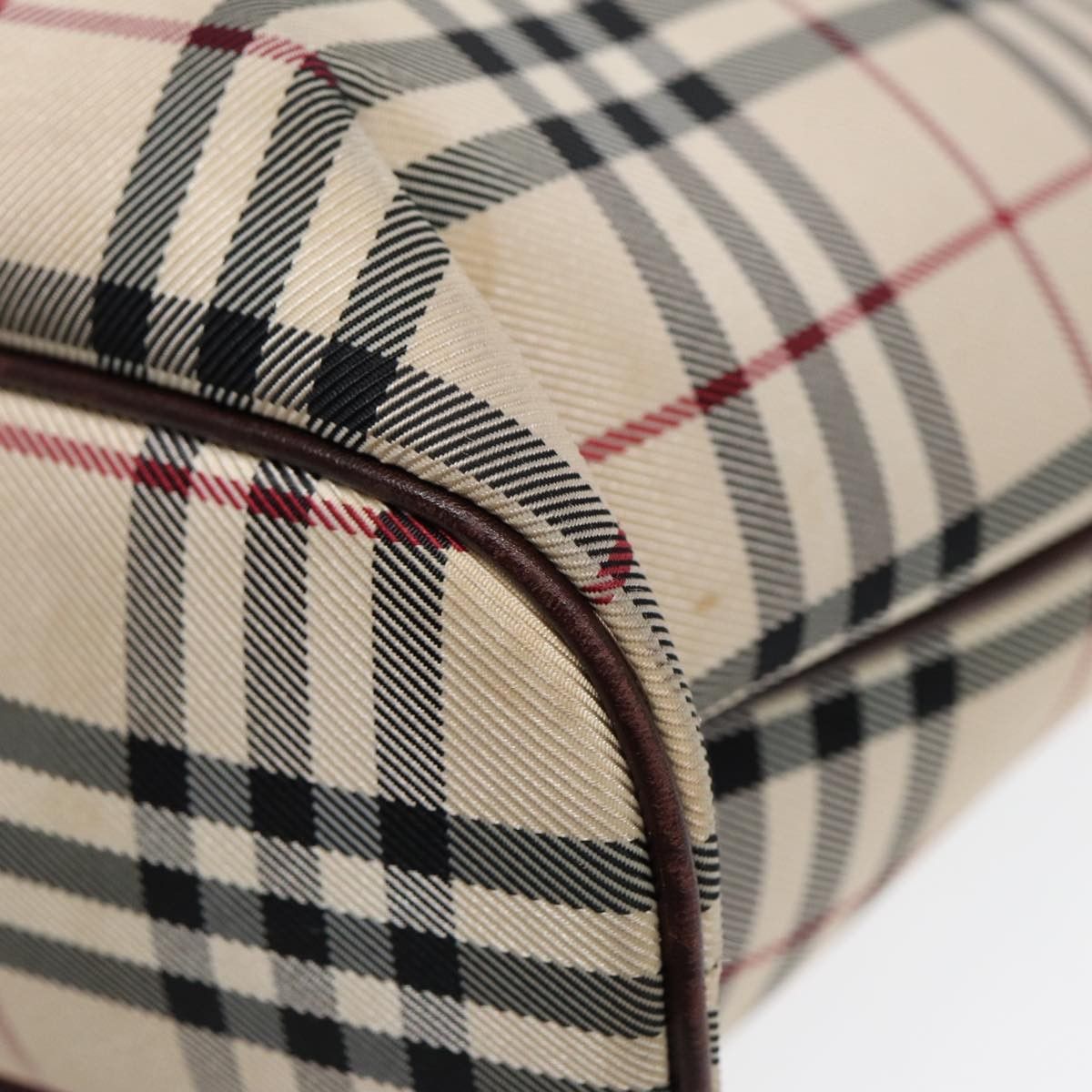 Burberry Burberry Nova Check Tote Canvas and Leather Size ONE SIZE - 8 Thumbnail