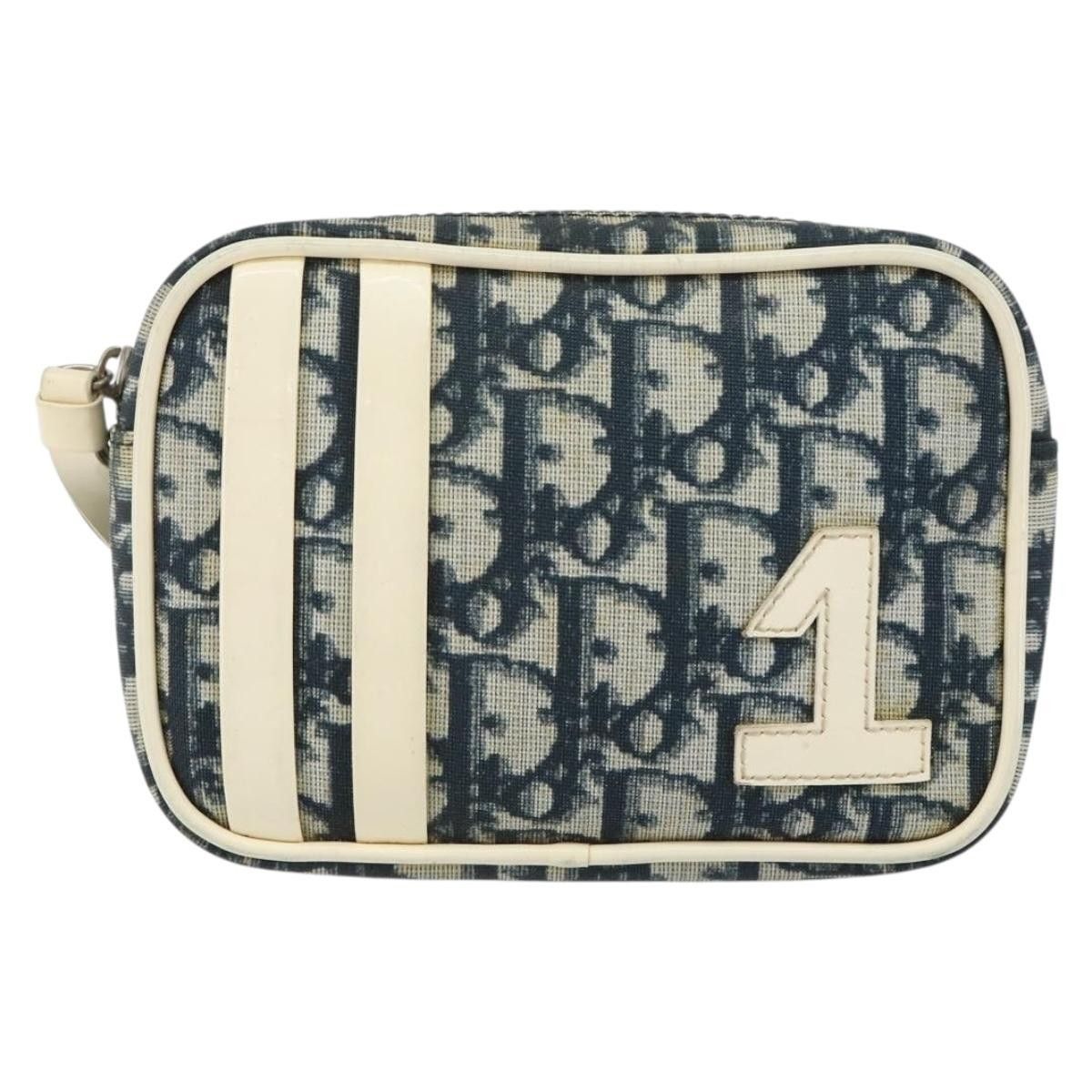 Dior Christian Dior Vintage Trotter Pouch Diorissimo Canvas Size ONE SIZE - 17 Thumbnail