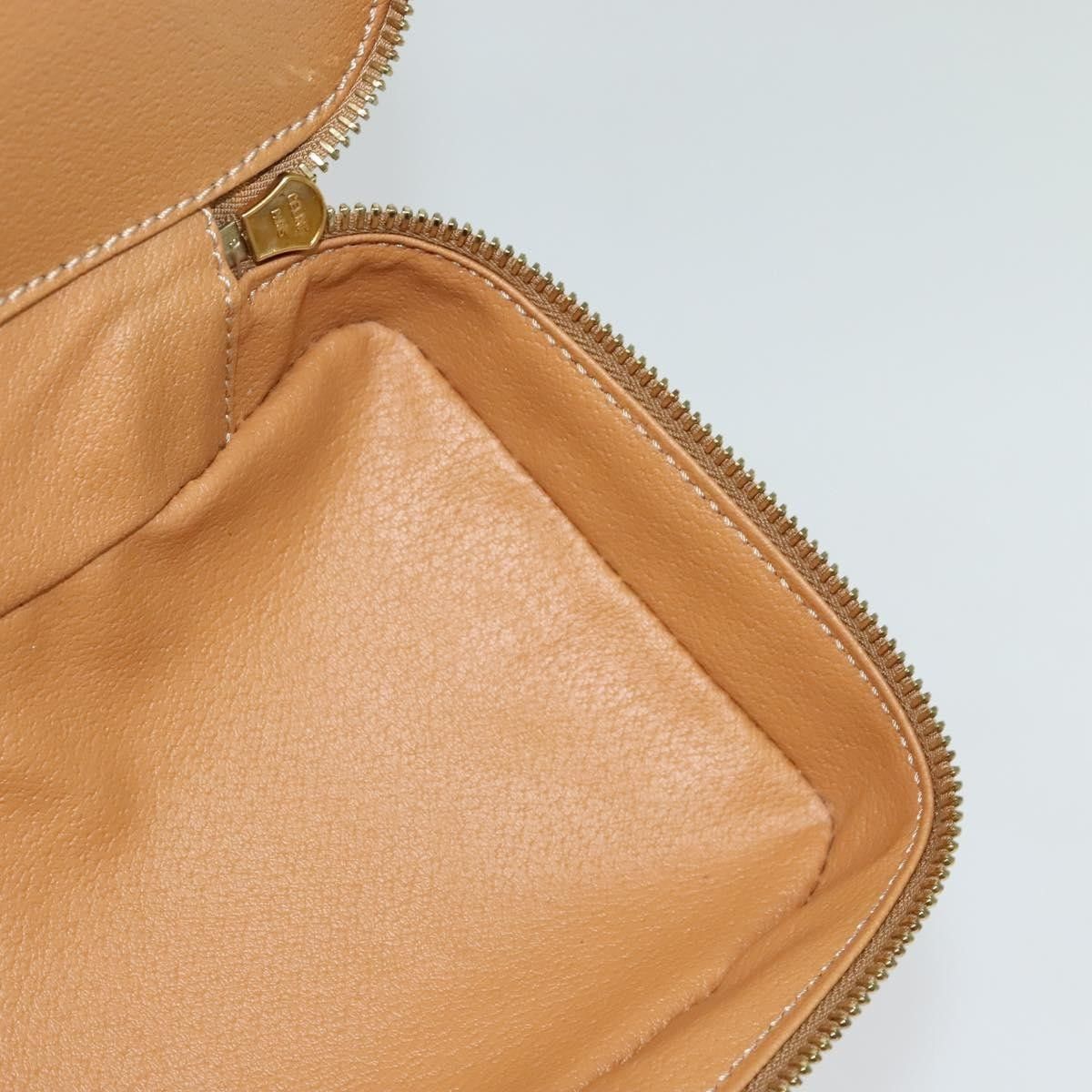 Celine Celine Vintage Double Zip Vanity Case Macadam Coated Canvas Size ONE SIZE - 21 Thumbnail