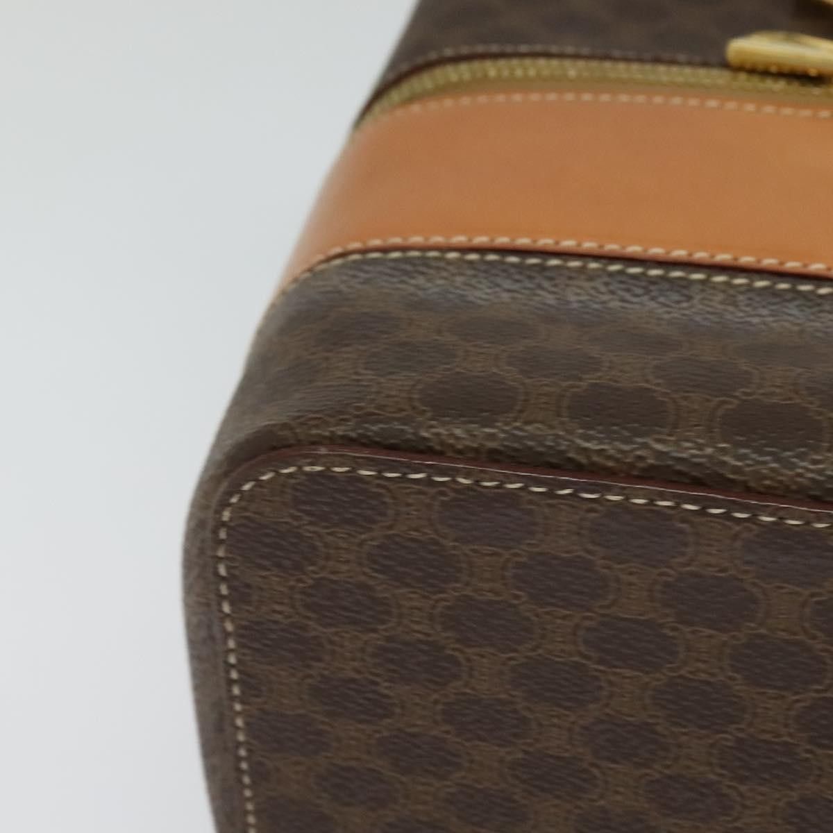 Celine Celine Vintage Double Zip Vanity Case Macadam Coated Canvas Size ONE SIZE - 11 Thumbnail