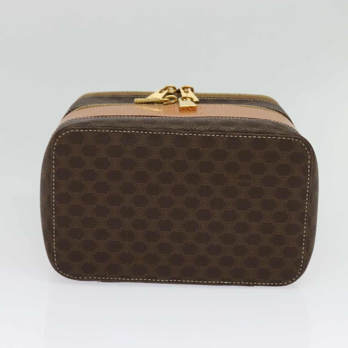 Celine Celine Vintage Double Zip Vanity Case Macadam Coated Canvas Size ONE SIZE - 14 Thumbnail