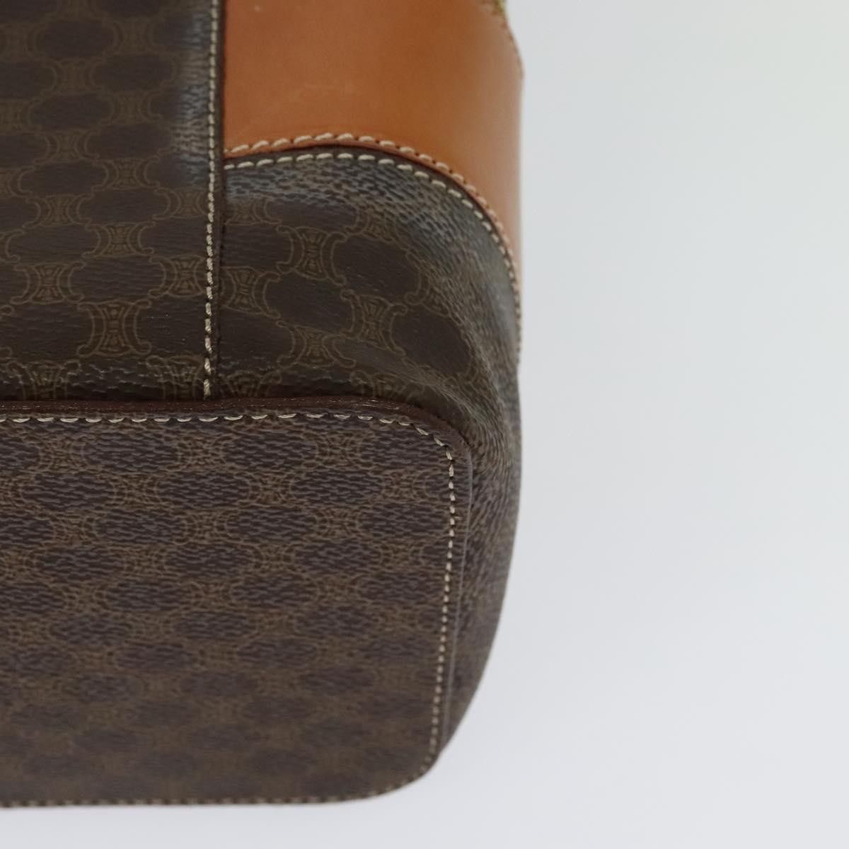 Celine Celine Vintage Double Zip Vanity Case Macadam Coated Canvas Size ONE SIZE - 12 Thumbnail