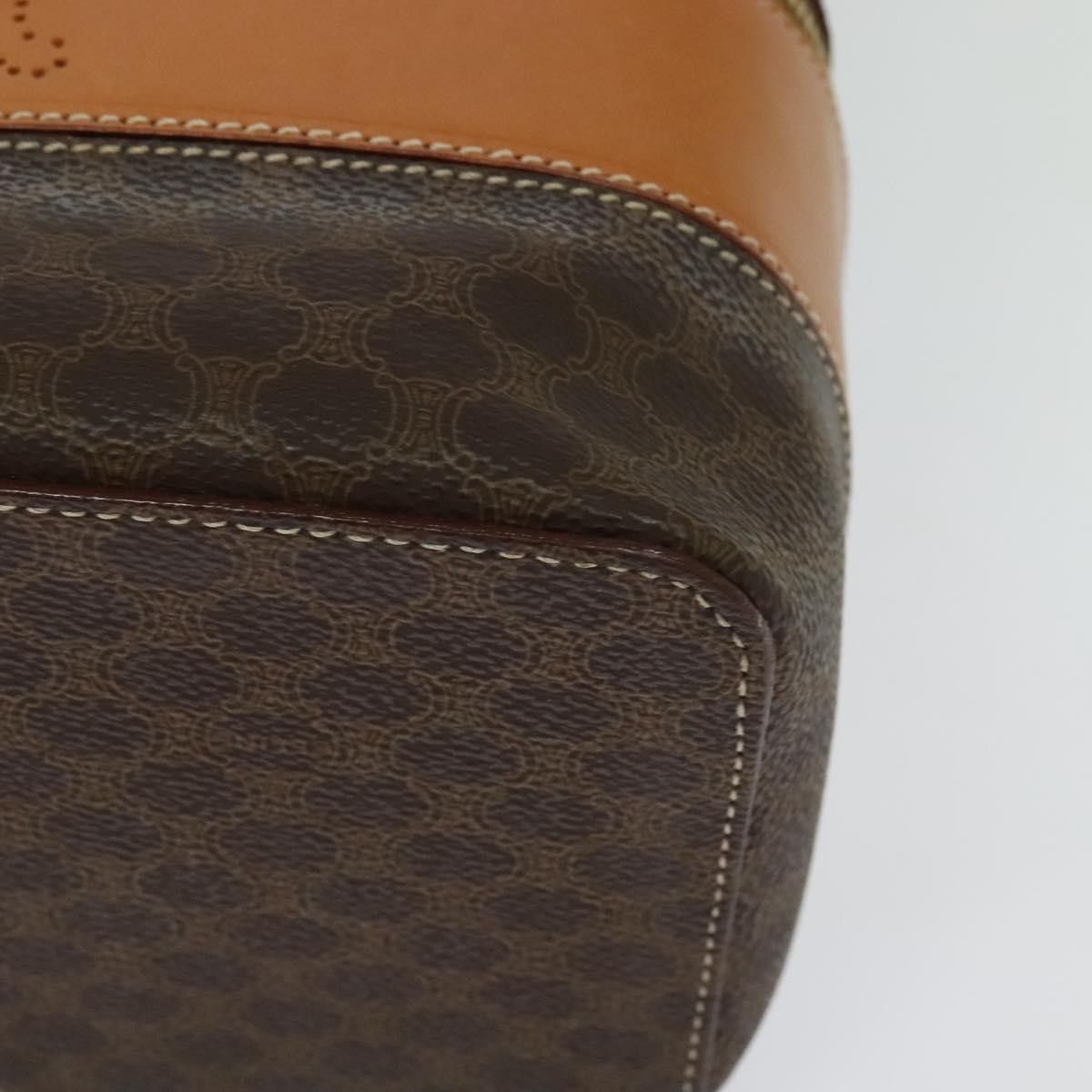 Celine Celine Vintage Double Zip Vanity Case Macadam Coated Canvas Size ONE SIZE - 10 Thumbnail