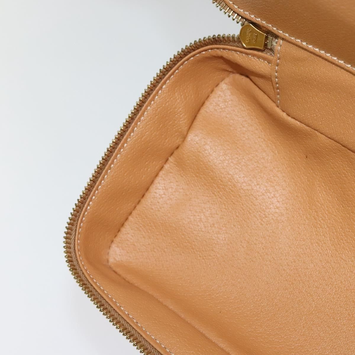 Celine Celine Vintage Double Zip Vanity Case Macadam Coated Canvas Size ONE SIZE - 22 Thumbnail