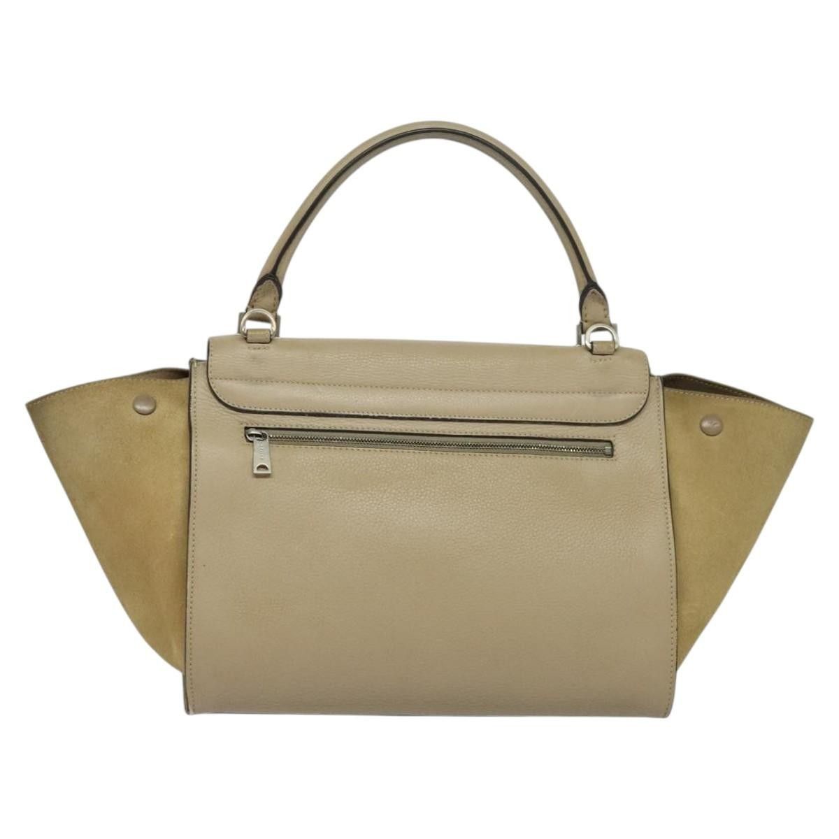 Celine Celine Trapeze Bag Leather with Suede Size ONE SIZE - 2 Thumbnail