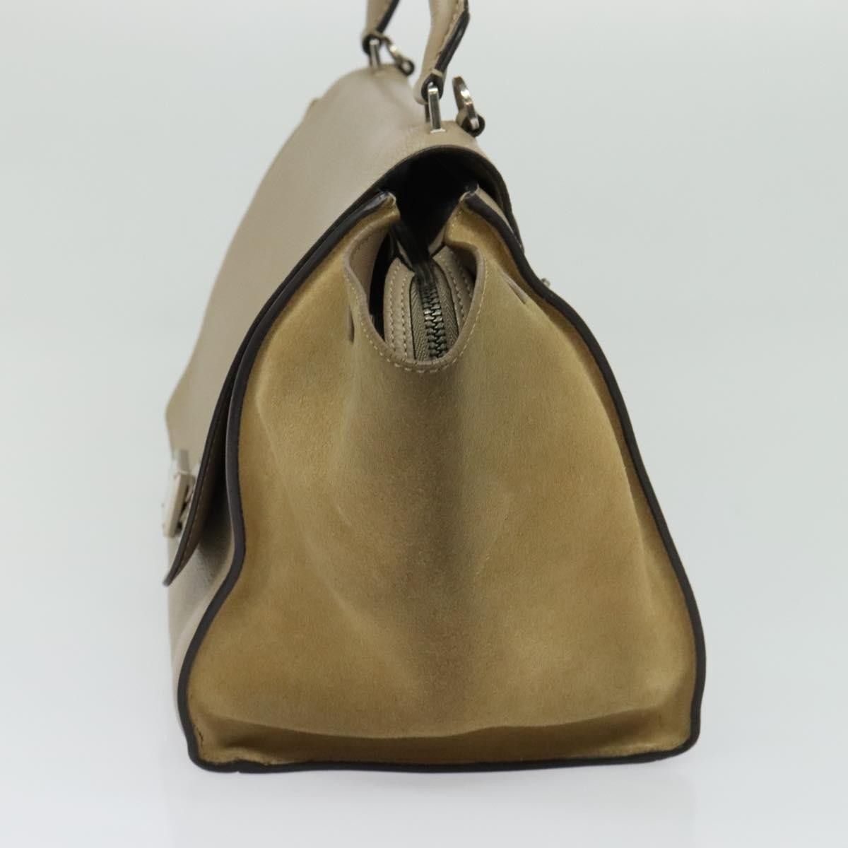 Celine Celine Trapeze Bag Leather with Suede Size ONE SIZE - 4 Thumbnail