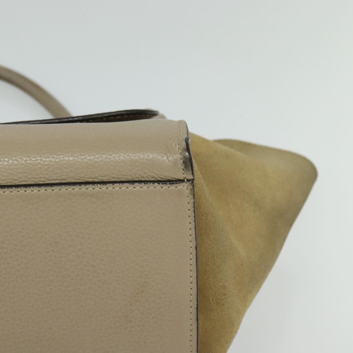 Celine Celine Trapeze Bag Leather with Suede Size ONE SIZE - 11 Thumbnail