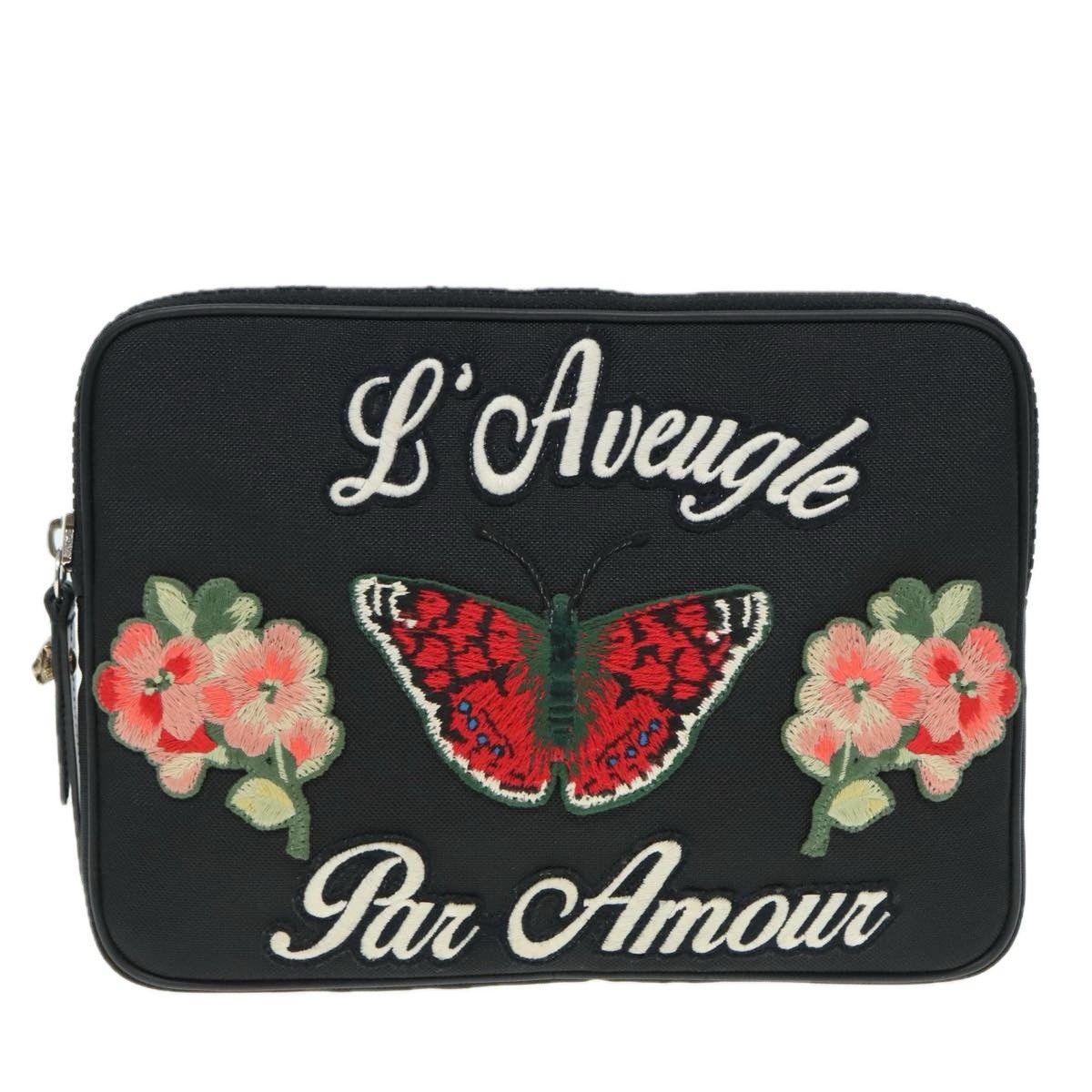Gucci Gucci Tablet Case L'aveugle Par Amour Nylon Size ONE SIZE - 17 Thumbnail