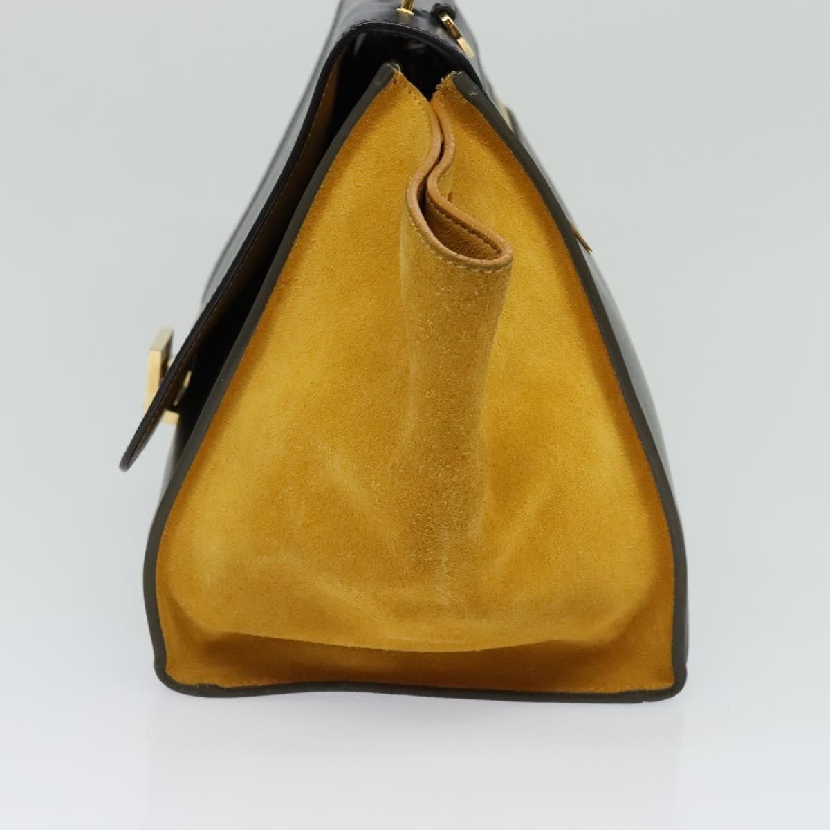 Celine Celine Trapeze Bag Leather with Suede Size ONE SIZE - 4 Thumbnail