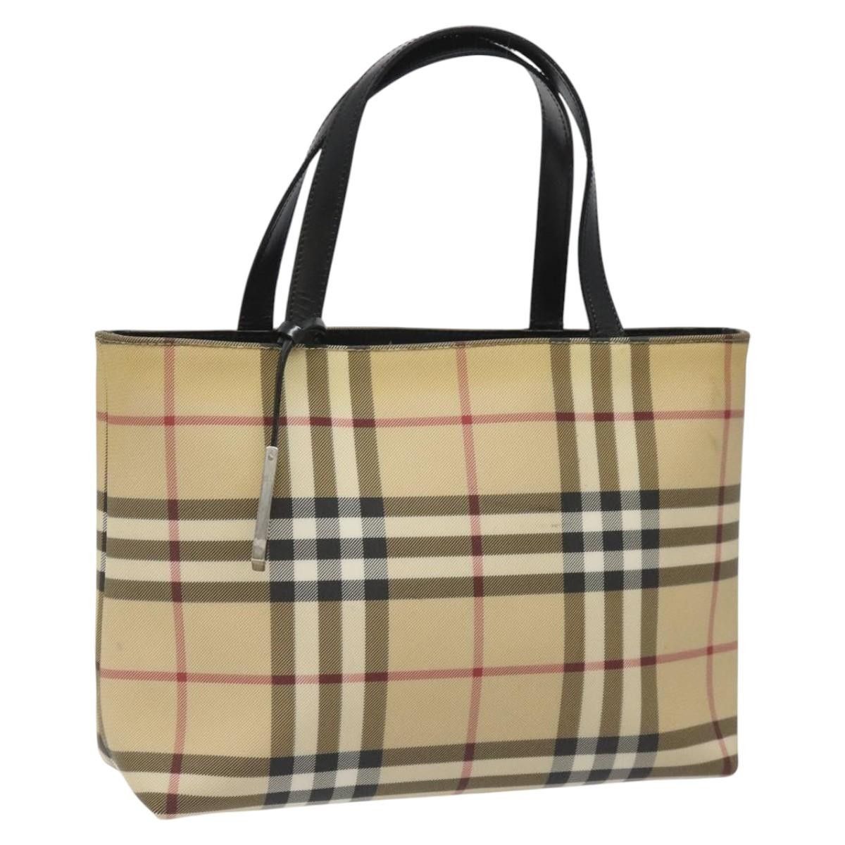 Burberry Burberry Nova Check Tote canvas check pattern Size ONE SIZE - 18 Thumbnail