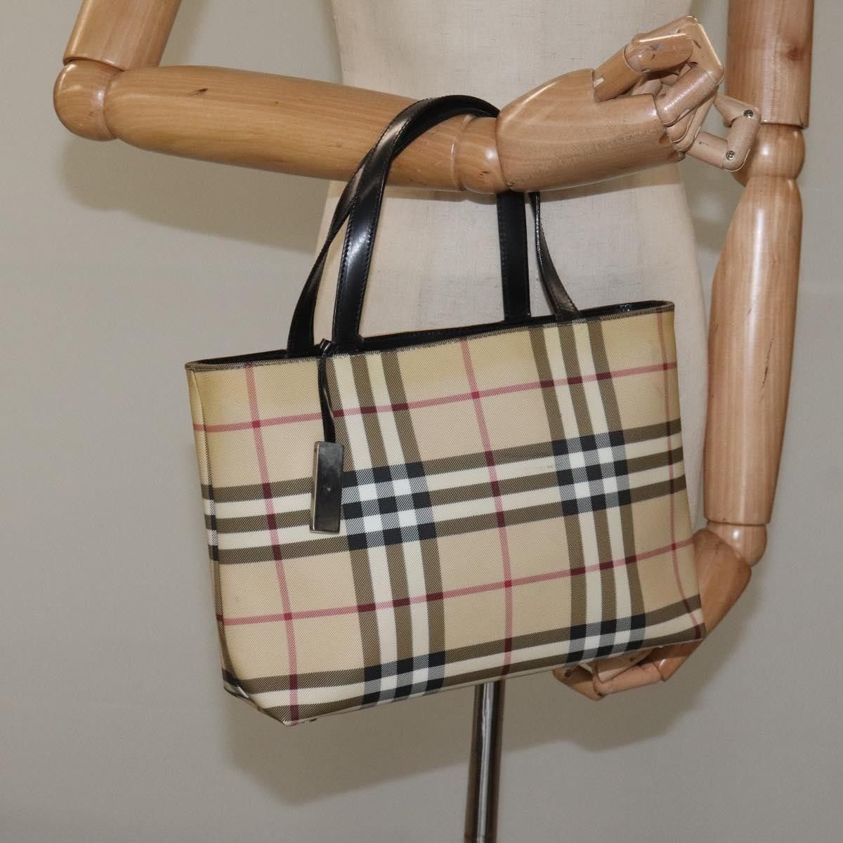 Burberry Burberry Nova Check Tote canvas check pattern Size ONE SIZE - 13 Thumbnail