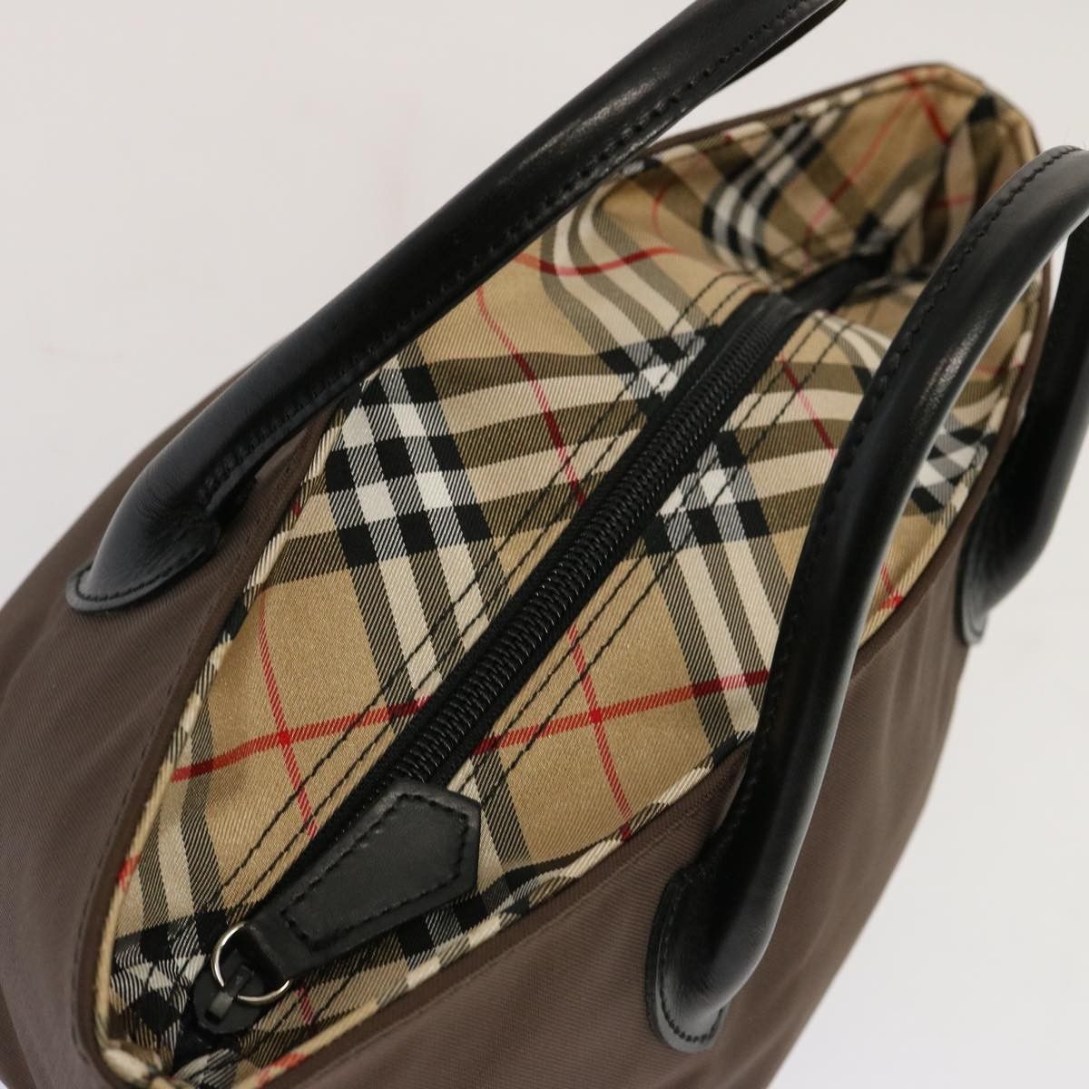 Burberry Burberry Nova Check Tote Nylon Size ONE SIZE - 12 Thumbnail