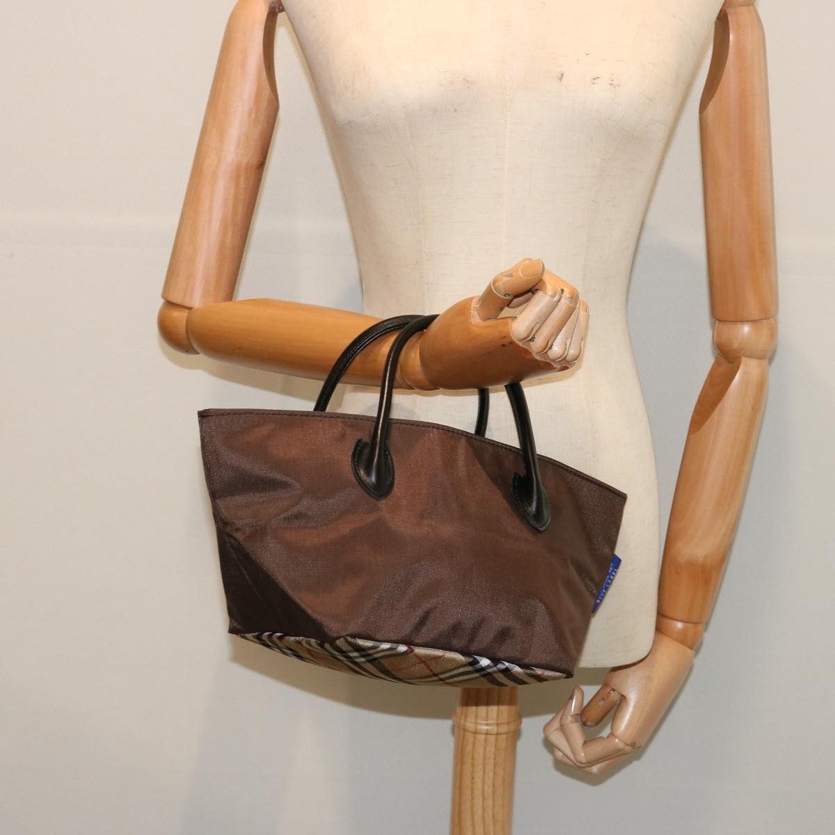 Burberry Burberry Nova Check Tote Nylon Size ONE SIZE - 13 Thumbnail