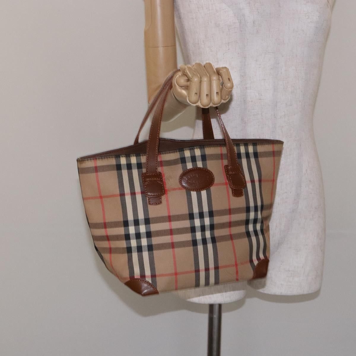 Burberry Burberry Nova Check Tote canvas check pattern Size ONE SIZE - 12 Thumbnail