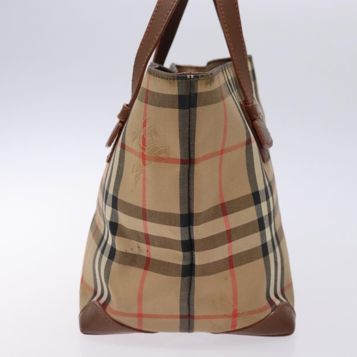 Burberry Burberry Nova Check Tote canvas check pattern Size ONE SIZE - 4 Thumbnail