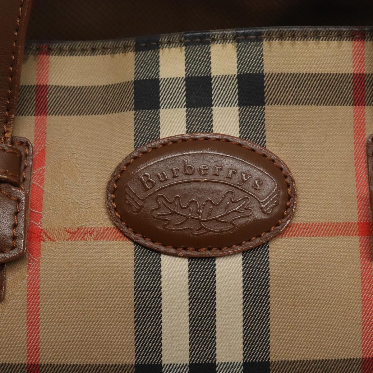 Burberry Burberry Nova Check Tote canvas check pattern Size ONE SIZE - 6 Thumbnail