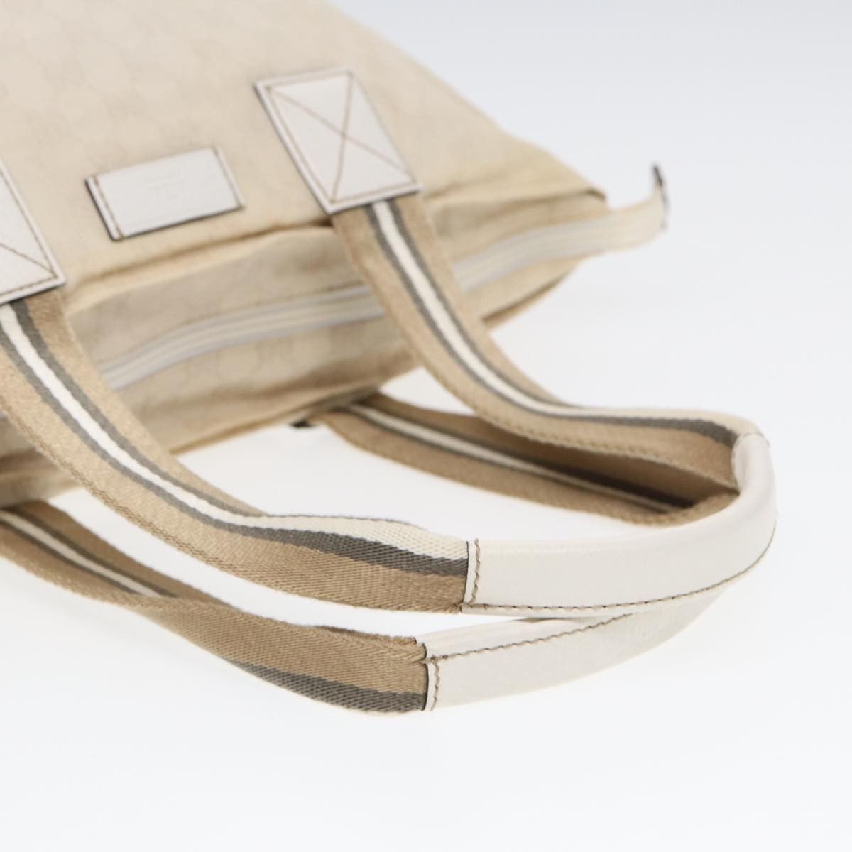 Gucci Gucci Web Zip Tote GG Canvas Size ONE SIZE - 8 Thumbnail