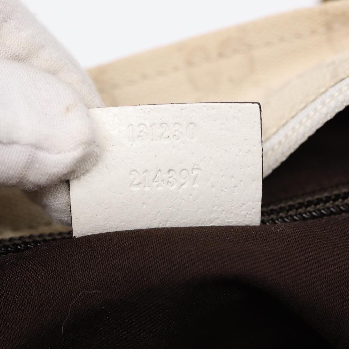 Gucci Gucci Web Zip Tote GG Canvas Size ONE SIZE - 7 Thumbnail