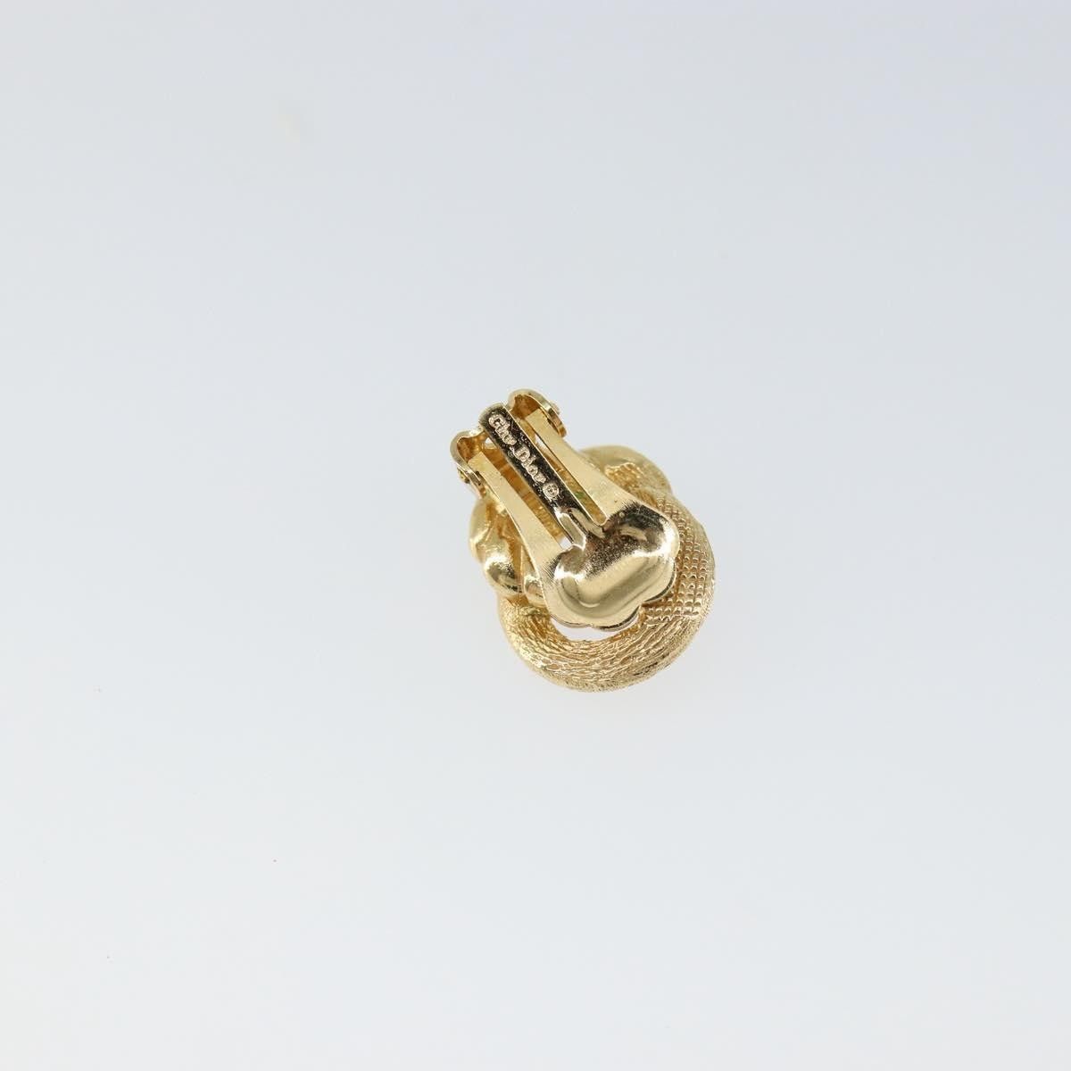 Dior Christian Dior Vintage Round Clip-On Metal Size ONE SIZE - 6 Thumbnail