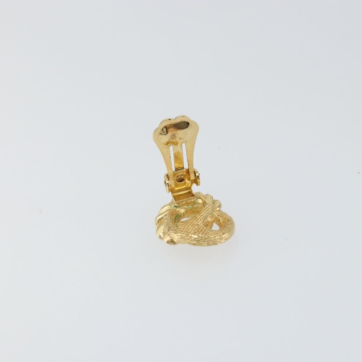 Dior Christian Dior Vintage Round Clip-On Metal Size ONE SIZE - 4 Thumbnail