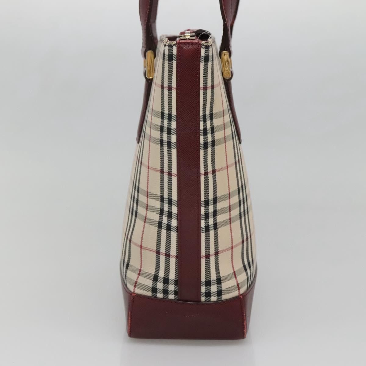 Burberry Burberry Nova Check Tote Canvas and Leather Size ONE SIZE - 3 Thumbnail