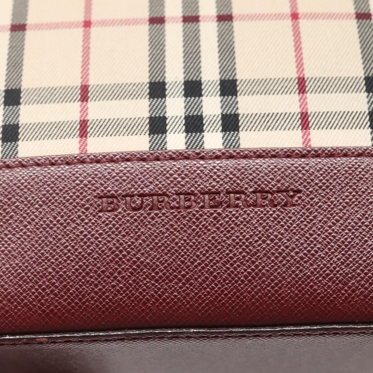 Burberry Burberry Nova Check Tote Canvas and Leather Size ONE SIZE - 18 Thumbnail