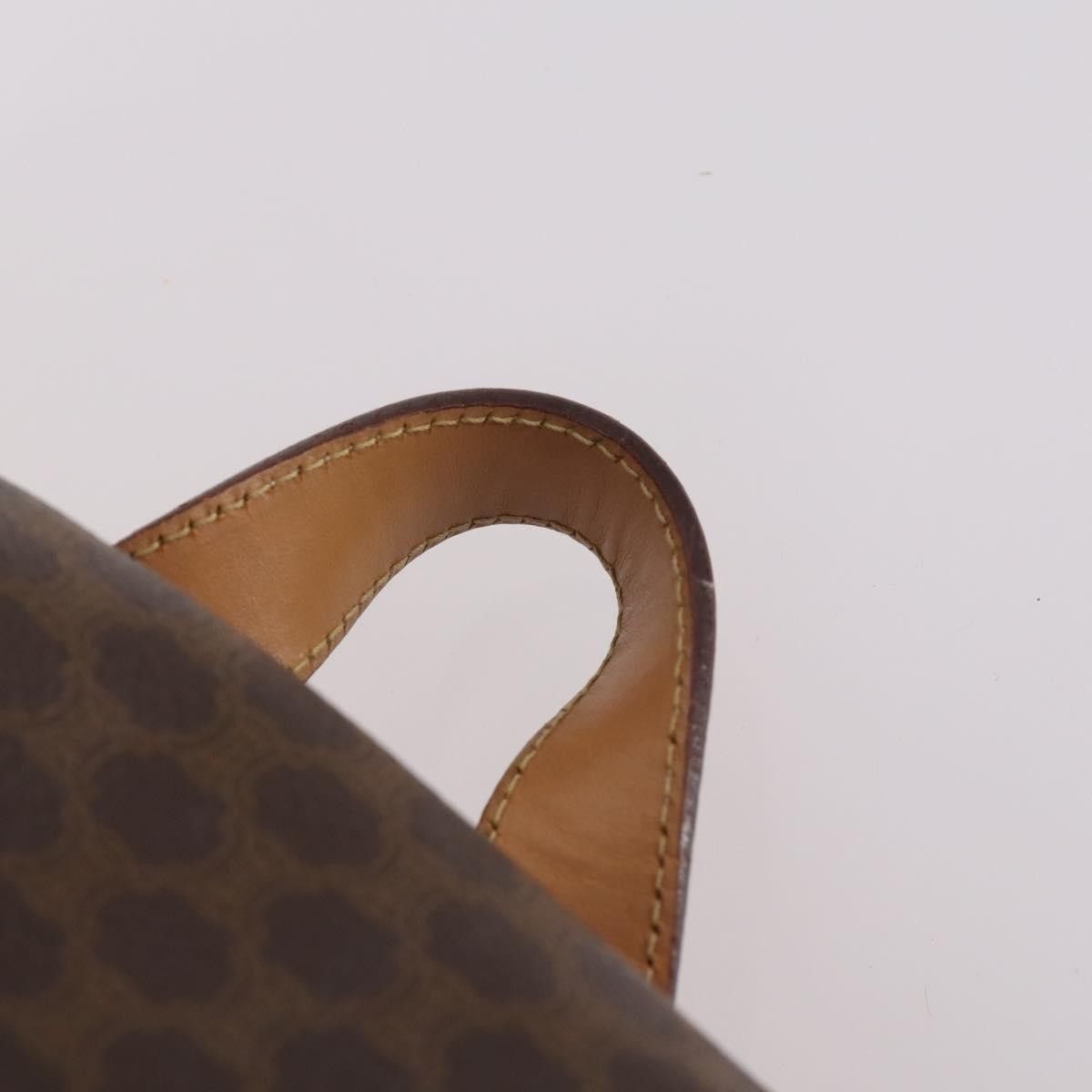 Celine Celine Vintage Drawstring Flap Backpack Macadam Coated Canvas Size ONE SIZE - 16 Thumbnail