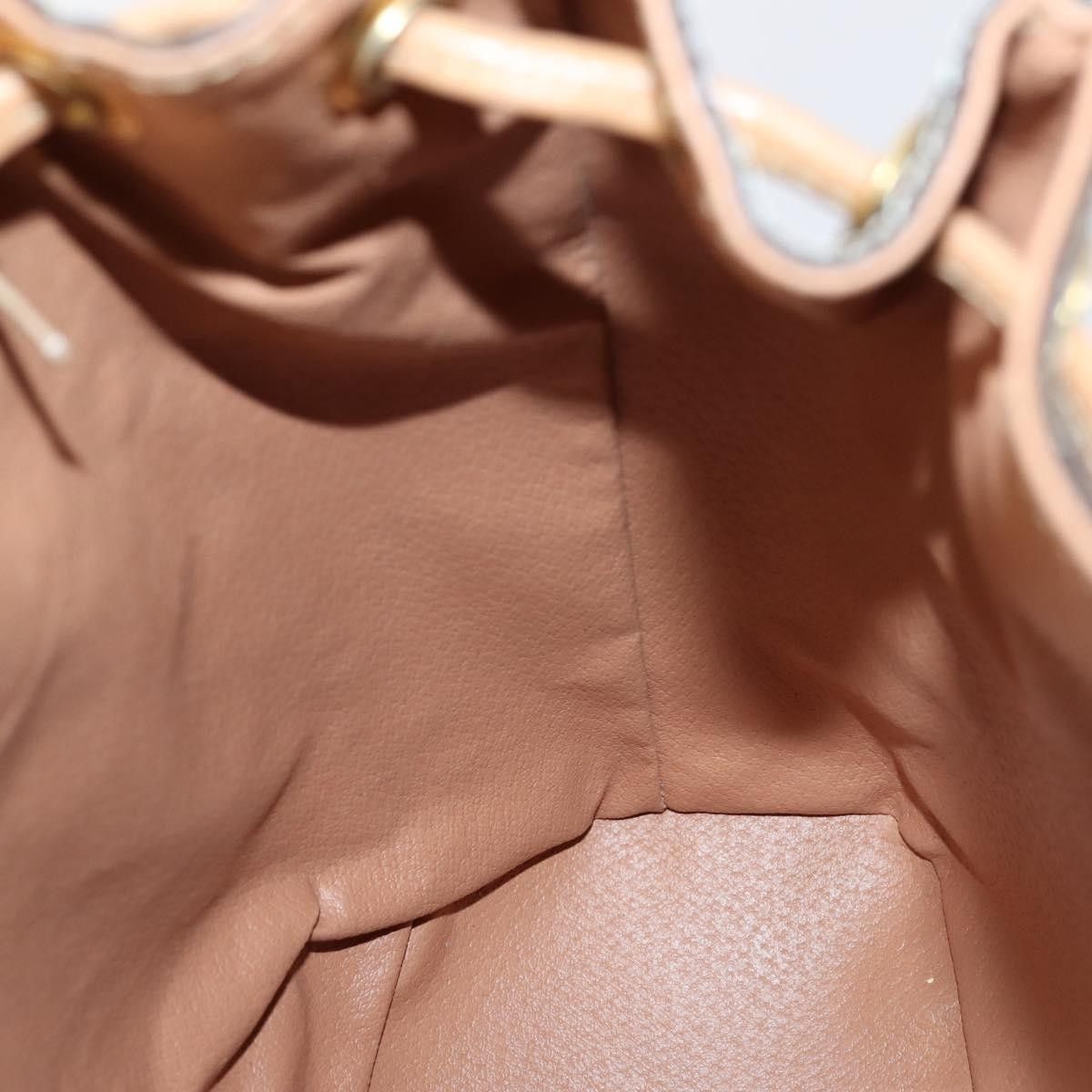 Celine Celine Vintage Drawstring Flap Backpack Macadam Coated Canvas Size ONE SIZE - 22 Thumbnail