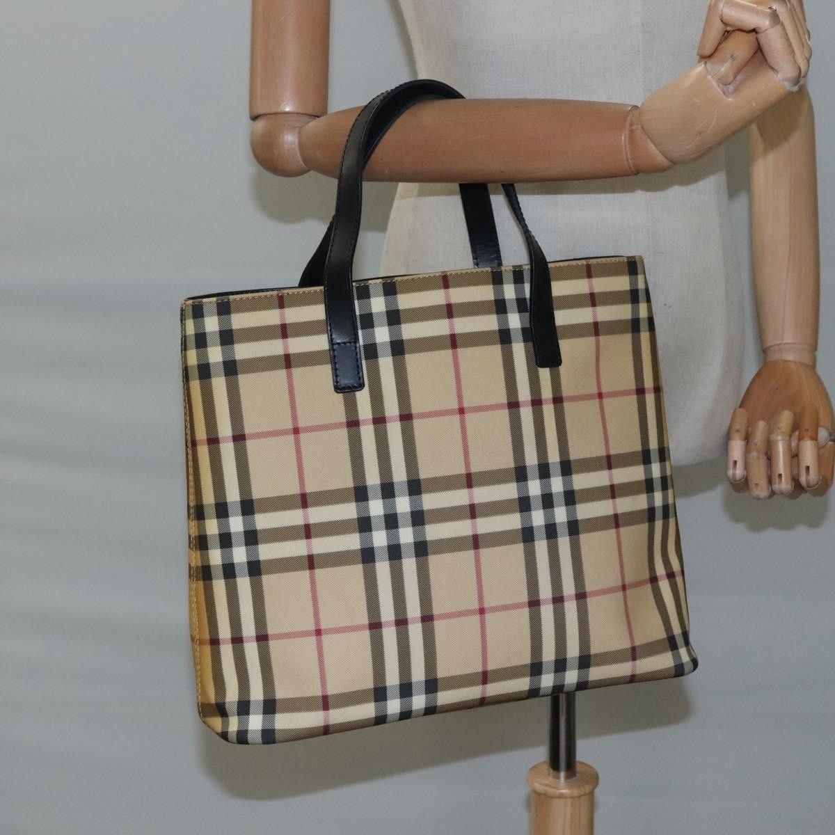 Burberry Burberry Nova Check Tote canvas check pattern Size ONE SIZE - 13 Thumbnail