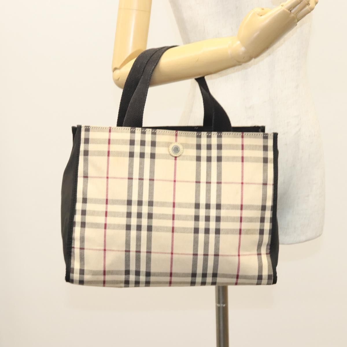 Burberry Burberry Nova Check Tote canvas check pattern Size ONE SIZE - 14 Thumbnail