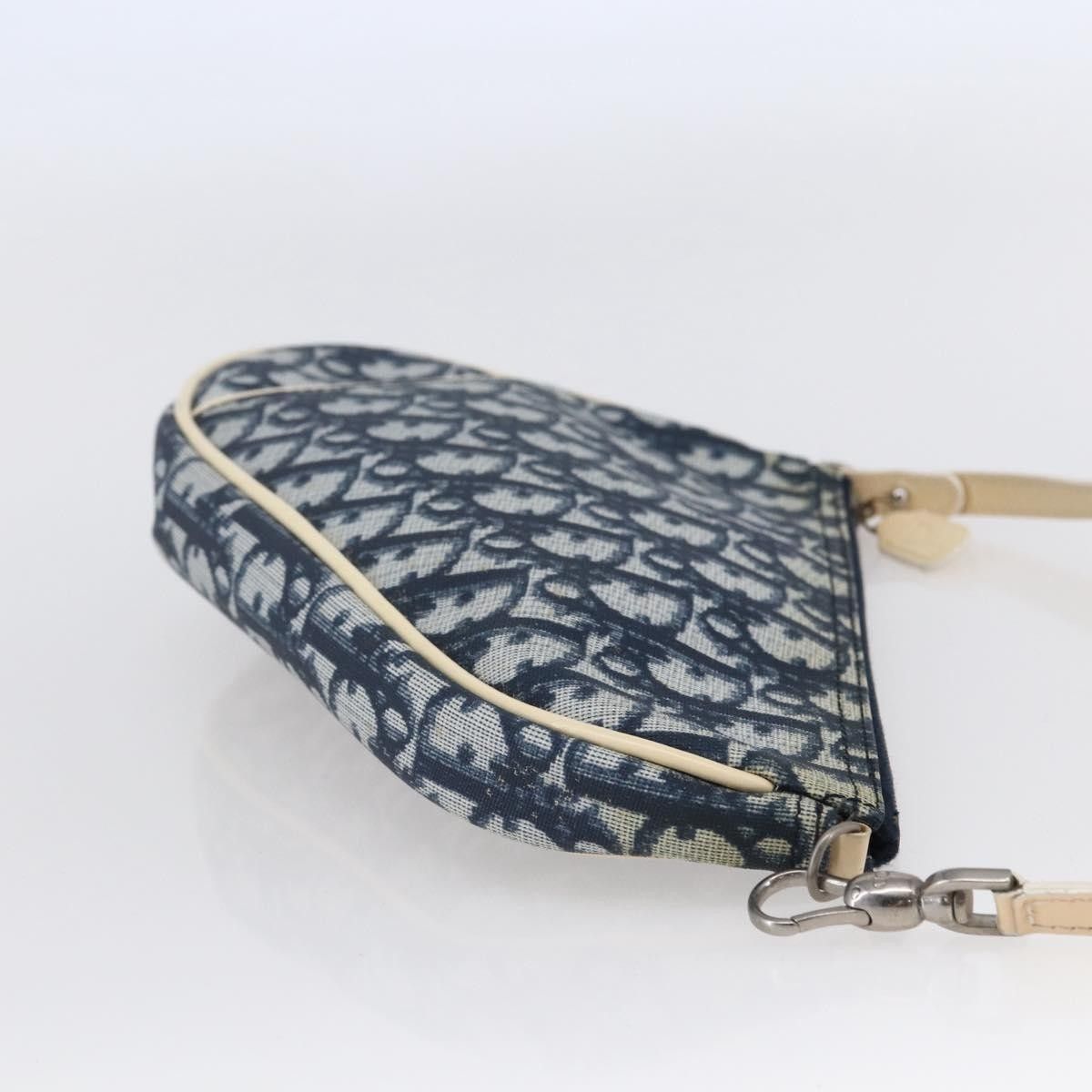 Dior Christian Dior Vintage Saddle Bag Diorissimo Canvas Size ONE SIZE - 4 Thumbnail