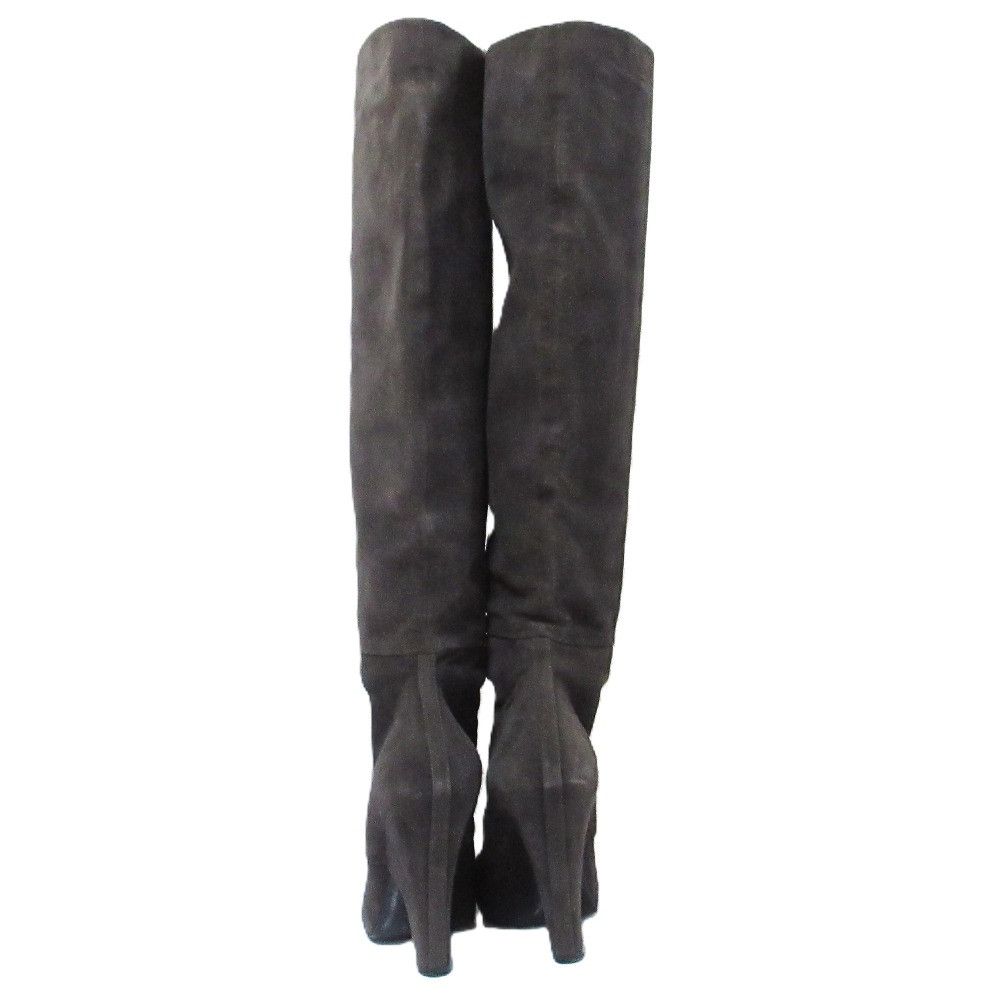 Dolce & Gabbana Dolce & Gabbana Dolce&Gabbana Lace-up Long Boots Suede Suede Shoes DUTY FREE for USA Size ONE SIZE - 6 Thumbnail