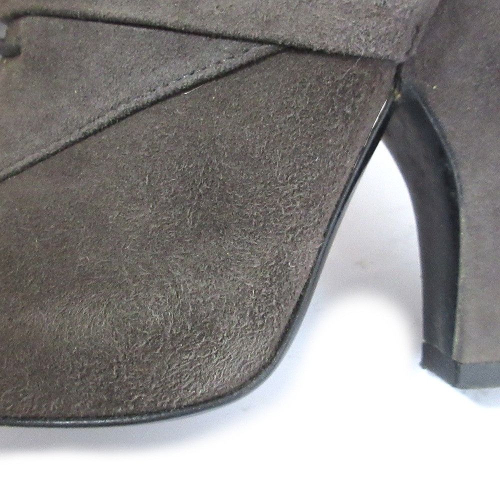 Dolce & Gabbana Dolce & Gabbana Dolce&Gabbana Lace-up Long Boots Suede Suede Shoes DUTY FREE for USA Size ONE SIZE - 15 Thumbnail