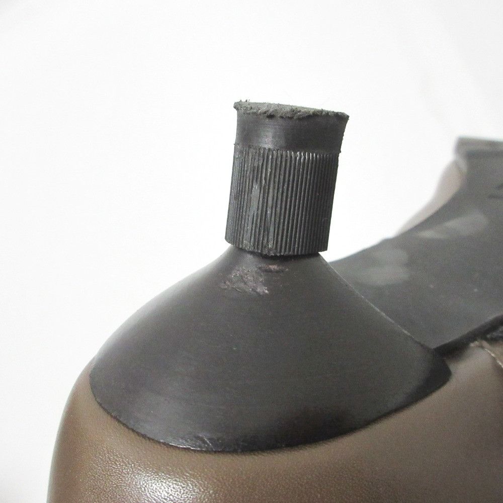 Hermes Hermes Hermes SHOCKY Leather Short Boots Leather Shoes DUTY FREE for USA Size ONE SIZE - 9 Thumbnail