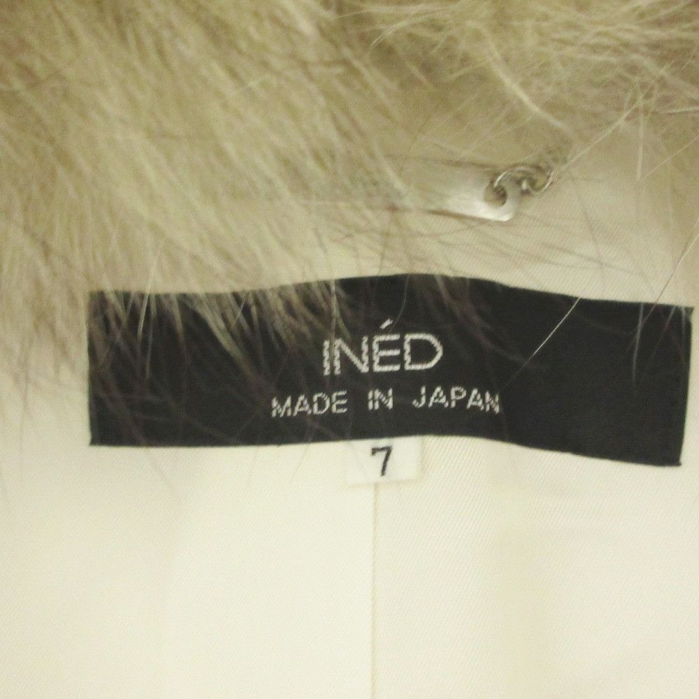Other Other INED Saga Furs Fox Fur Angora Wool Coat Others Outerwear DUTY FREE for USA Size ONE SIZE - 6 Thumbnail