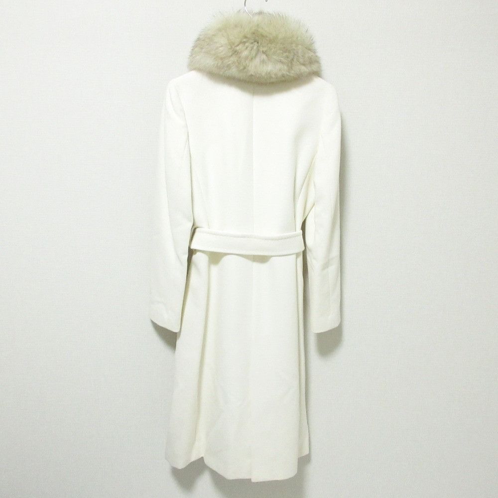 Other Other INED Saga Furs Fox Fur Angora Wool Coat Others Outerwear DUTY FREE for USA Size ONE SIZE - 2 Thumbnail