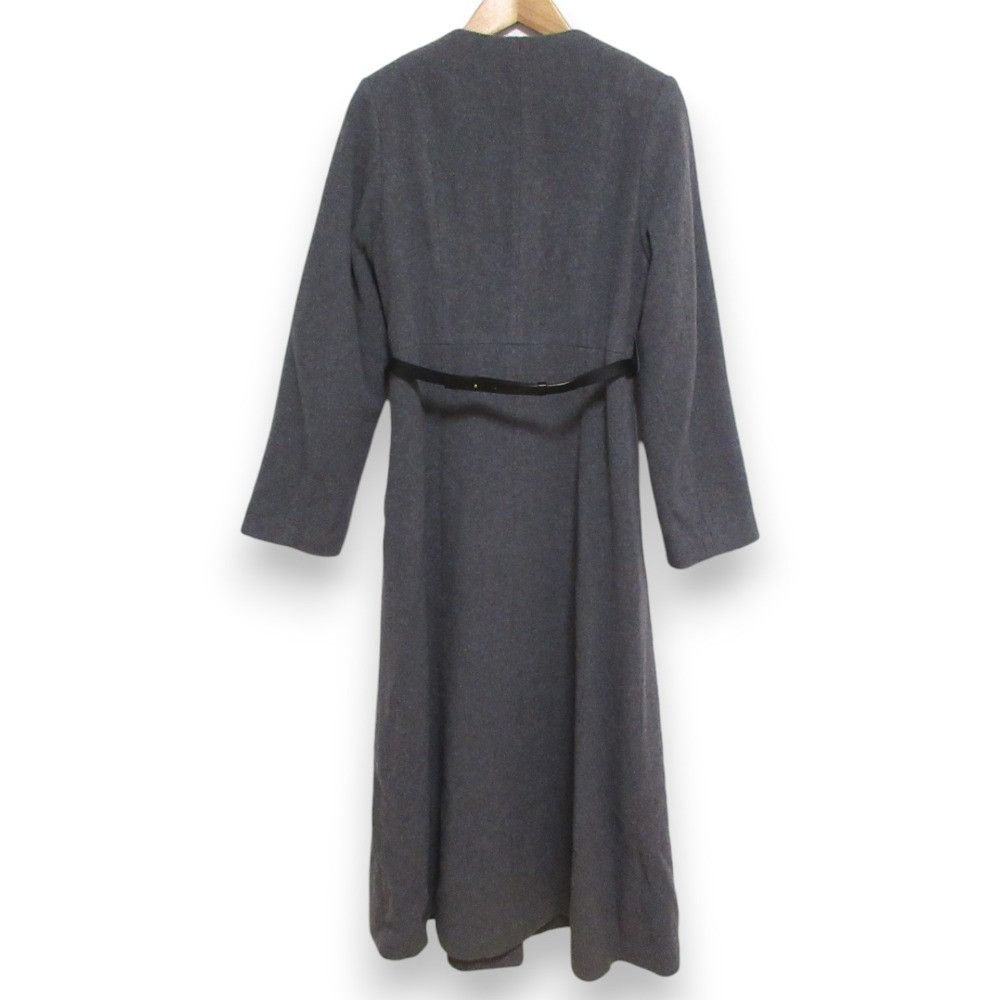 Other Other Snidel Wool Dress Long Coat Others Outerwear SWFC241004 DUTY FREE for USA Size ONE SIZE - 2 Thumbnail