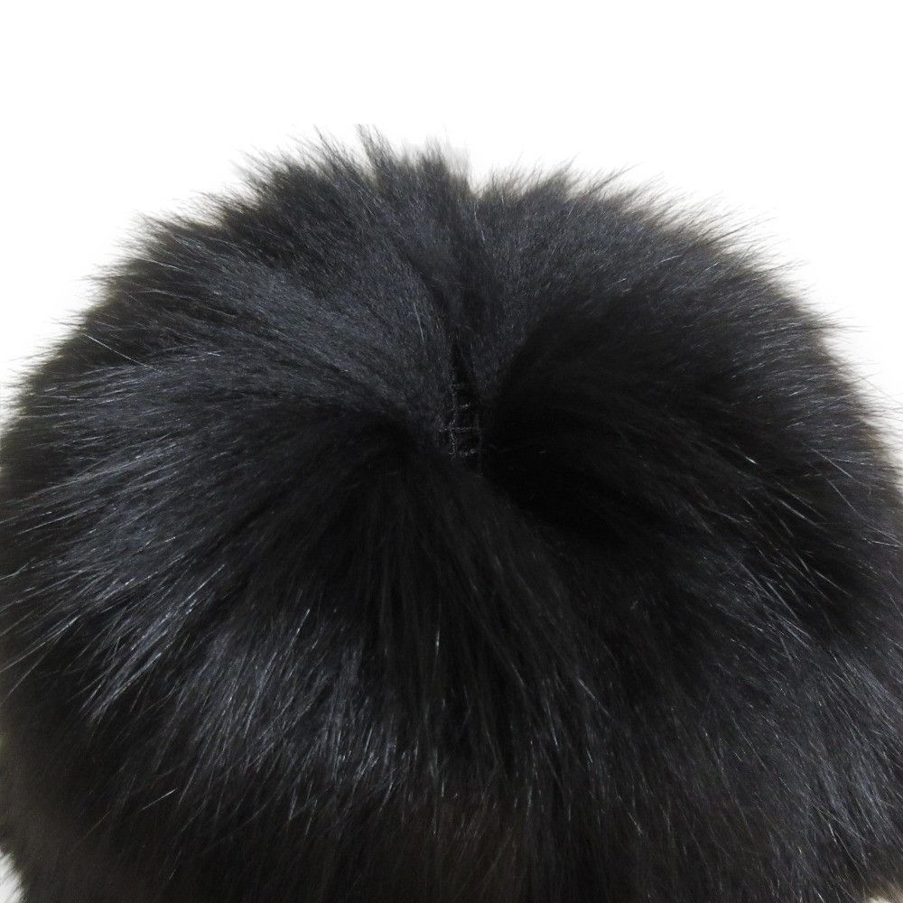 Max Mara MaxMara Pianoforte Max Mara Fox Fur Cap Natural Material Hats DUTY FREE for USA Size ONE SIZE - 4 Thumbnail